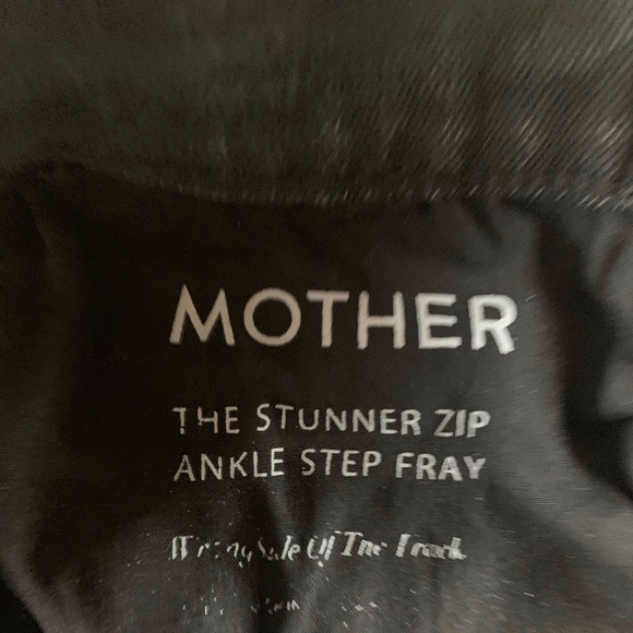 MOTHER Studded Denim Ankle Fray - Picture 5 of 7